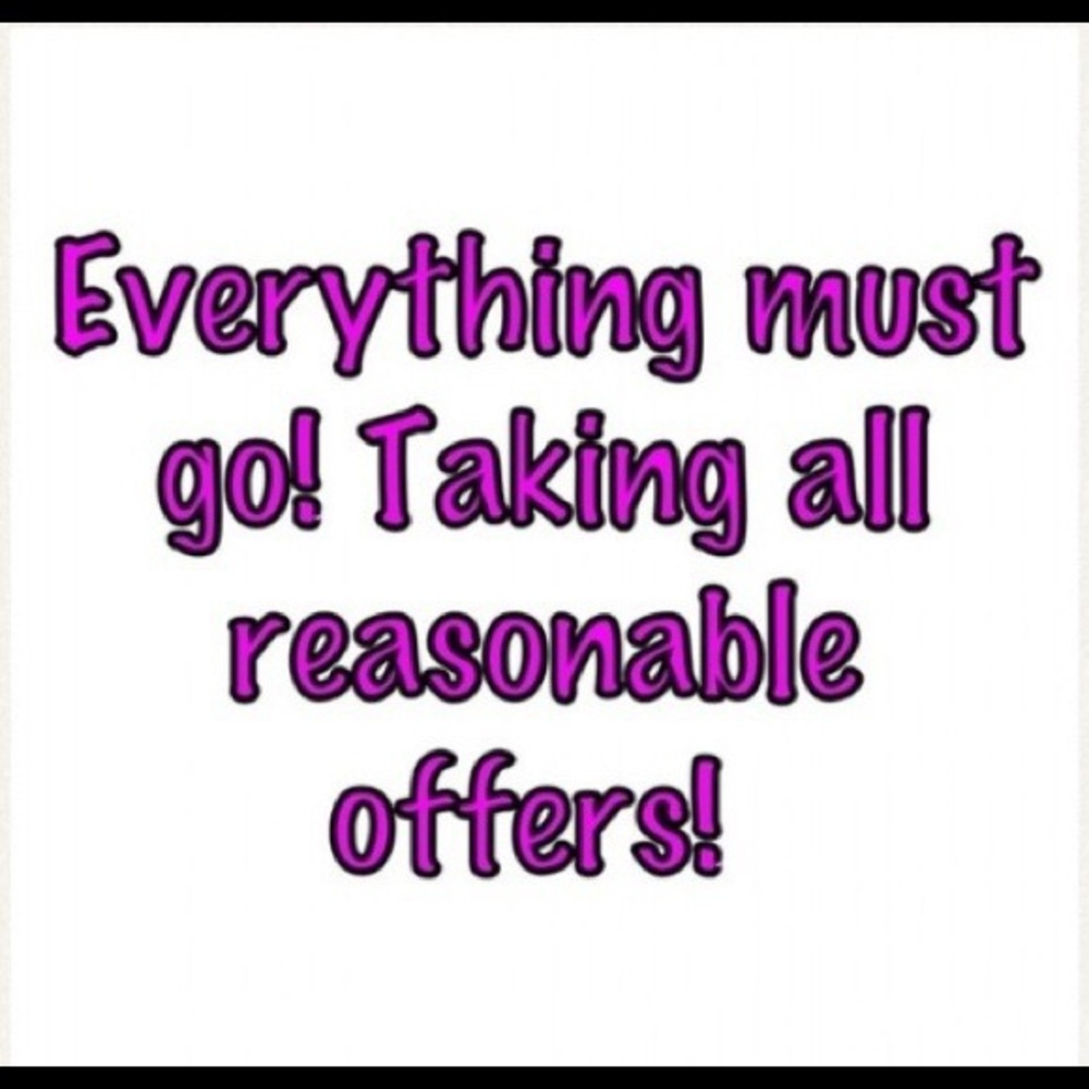 Everything must go go go